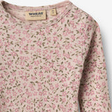 Wheat Main Wool Body L/S Lucca Body 1359 pale lilac flowers
