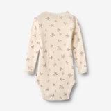Wheat Main Wool Body L/S Lucca Body 3130 eggshell flowers