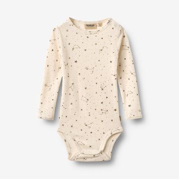 Wheat Main Wool Body L/S Lucca Body 9732 eggshell stars