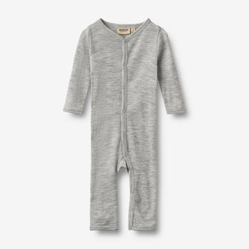 Wheat Main Wool Jumpsuit Dusty Jumpsuit 0224 melange grey