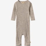 Wheat Main Woll-Overall Frankie Jumpsuit 3204 khaki melange