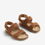 Wheat Footwear  Zehenfreie Kork-Sandale Cameron Sandals 9002 cognac