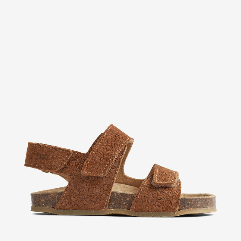 Wheat Footwear  Zehenfreie Kork-Sandale Cameron Sandals 9002 cognac