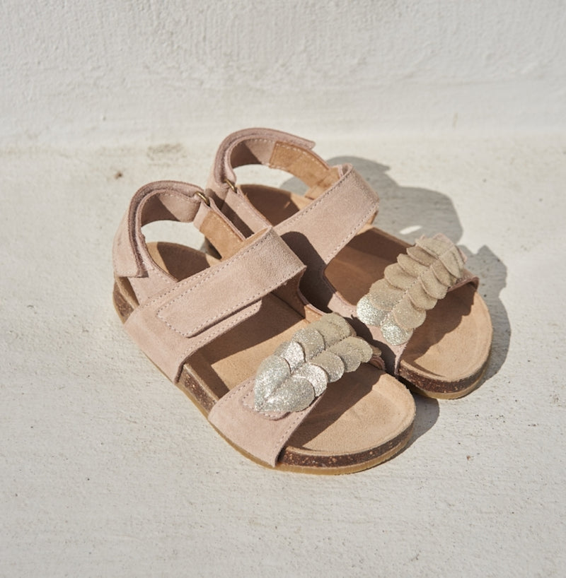 Wheat Footwear  Zehenfreie Kork-Sandale Clara Sandals 9009 beige rose