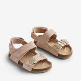 Wheat Footwear  Zehenfreie Kork-Sandale Clara Sandals 9009 beige rose