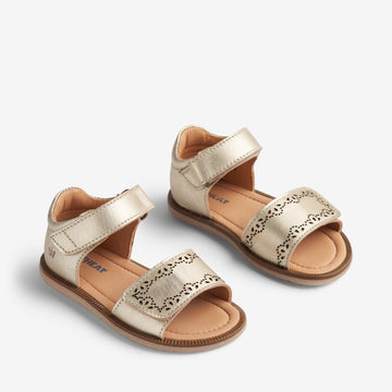 Wheat Footwear  Zehenfreie Sandale Molli Sandals 0204 light gold