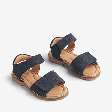 Wheat Footwear  Zehenfreie Sandale Teani Sandal 1432 navy