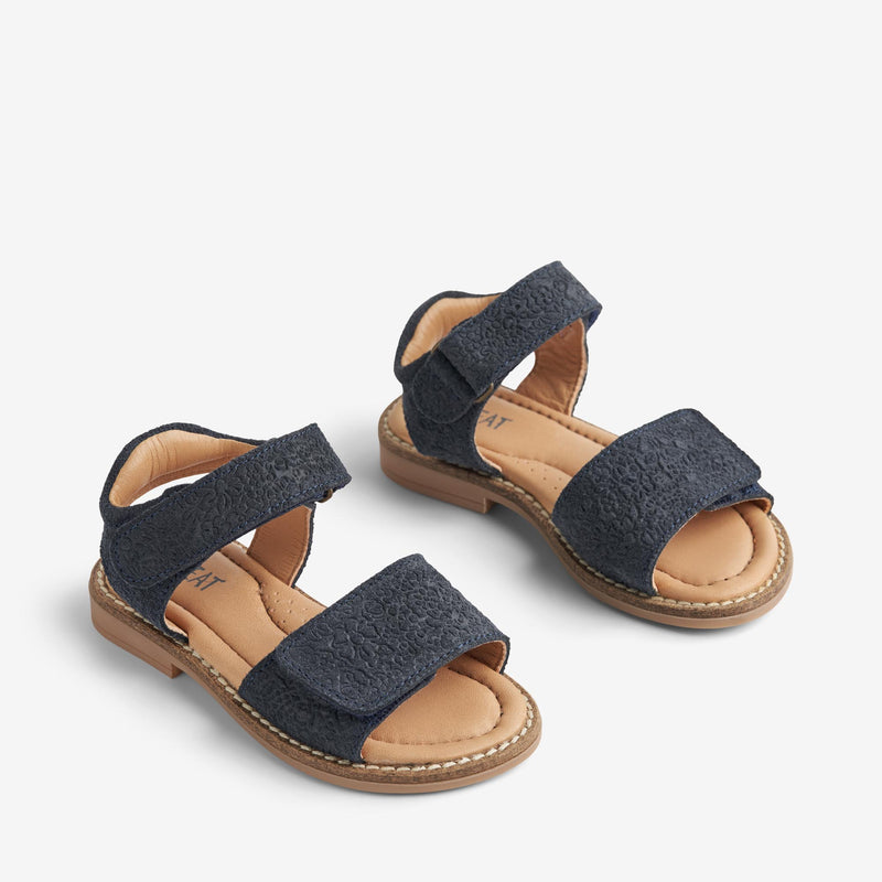 Wheat Footwear  Zehenfreie Sandale Teani Sandals 1432 navy