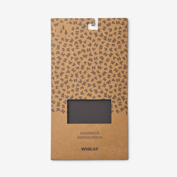 Wheat Outerwear Zukauf von Bügelpatches - Regenbekleidung Care & Repair 9619 dark charcoal
