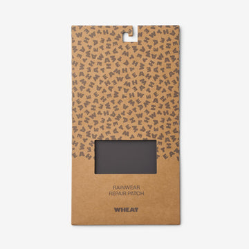 Wheat Outerwear Zukauf von Bügelpatches - Regenbekleidung Care & Repair 9619 dark charcoal