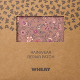 Wheat Outerwear Zukauf von Bügelpatches - Regenbekleidung Care & Repair 9674 portabella flowers