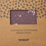 Wheat Outerwear Zukauf von Bügelpatches - Technische Oberbekleidung Care & Repair 9675 plum truffle stars