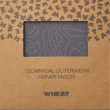 Wheat Outerwear Zukauf von Bügelpatches - Technische Oberbekleidung Care & Repair 9733 reflective elevation map