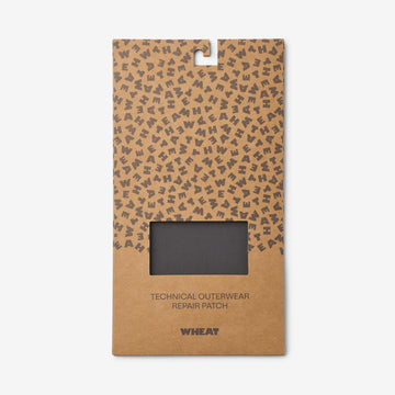 Wheat Outerwear Zukauf von Bügelpatches - Technische Oberbekleidung Care & Repair 9619 dark charcoal