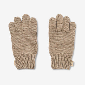 Wheat Outerwear Zweierpack Fingerhandschuhe Bobbe Accessory 9556 grey camel melange