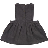 Wheat Ärmelloses Schürzenkleid Solveig Dresses 0033 black granite