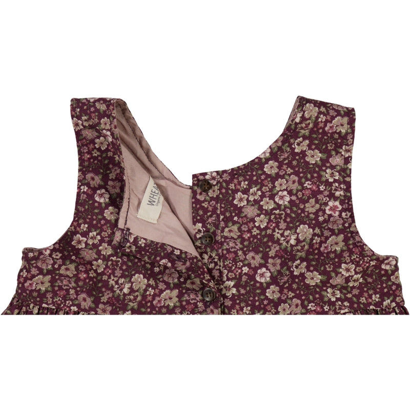 Wheat Ärmelloses Schürzenkleid aus Baumwolle Dresses 2272 mulberry flowers