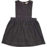 Wheat Ärmelloses Schürzenkleid aus Baumwolle Solveig Dresses 0033 black granite