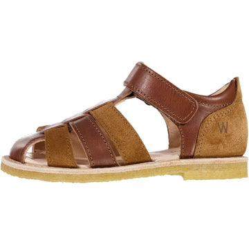 Wheat Footwear Bailey Sandale Wildleder Sandals 9002 cognac