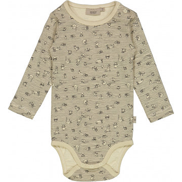 Wheat Main Basic Body Underwear/Bodies 9090 striped animals