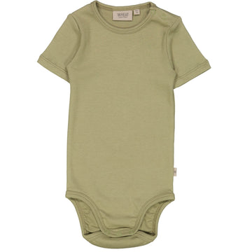 Wheat Main Basic Body Kurzarm Underwear/Bodies 4095 forest mist