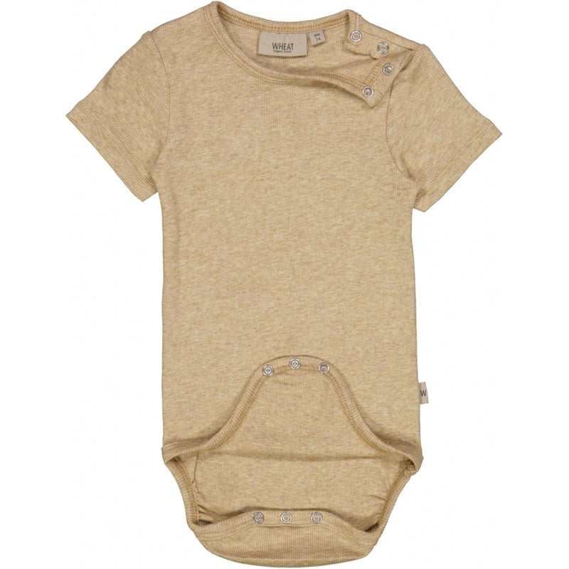 Wheat Main Basic Body Kurzarm Underwear/Bodies 5410 dark oat melange