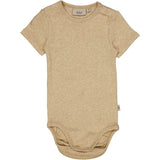 Wheat Main Basic Body Kurzarm Underwear/Bodies 5410 dark oat melange
