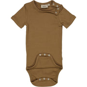 Wheat Basic Body Kurzarm Underwear/Bodies 3002 hazel