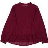 Bluse Peggy - red plum