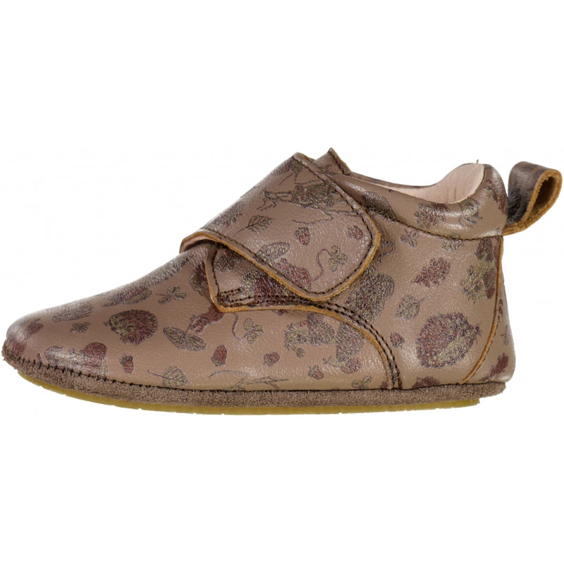 Wheat Footwear Dakota Hausschuhe gemustert Indoor Shoes 4093 brown forest