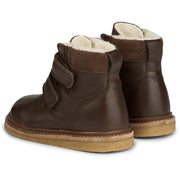Wheat Footwear Gefütterte Schuhe Hanan Velcro mit Tex-Membran Crepe 3000 brown