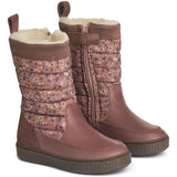 Wheat Footwear Gefütterter Winterstiefel Koa High mit Tex-Membran Winter Footwear 1358 lilac flowers