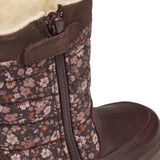 Wheat Footwear Gefütterter Winterstiefel Koa High mit Tex-Membran Winter Footwear 3122 eggplant flowers