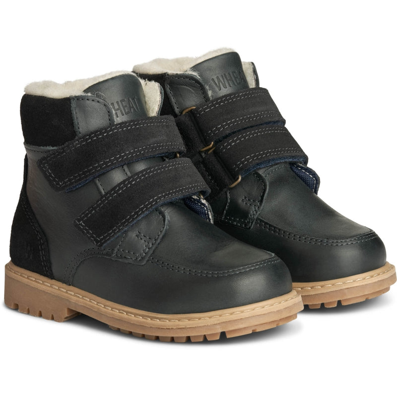 Wheat Footwear Gefütterter Winterstiefel Stewie mit Tex-Membran Winter Footwear 0033 black granite