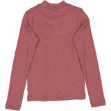 Wheat Geripptes Langarmshirt Jersey Tops and T-Shirts 2614 dark rouge melange