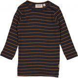 Wheat Geripptes Langarmshirt Jersey Tops and T-Shirts 1397 midnight blue stripe