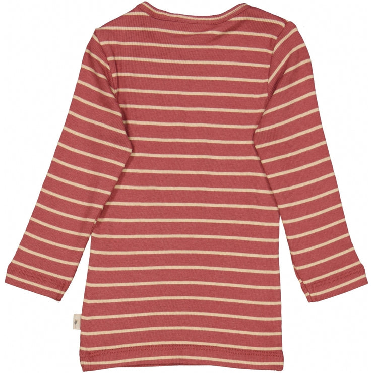 Wheat Geripptes Langarmshirt Jersey Tops and T-Shirts 9079 apple butter stripe