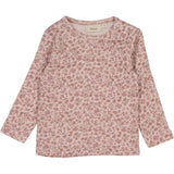 Wheat Wool Gestreiftes Langarm-Shirt aus Merinowolle Jersey Tops and T-Shirts 2436 powder flowers