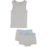 Wheat Jungen Unterwäsche Underwear/Bodies 0224 melange grey 