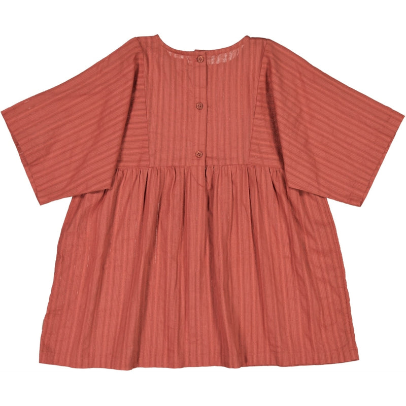 Wheat Main Kleid Oline Dresses 5093 dark terracotta