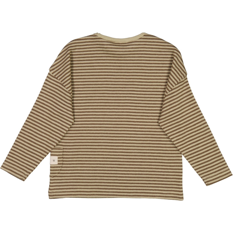 Wheat Langarm-Shirt Addison Jersey Tops and T-Shirts 3054 mulch stripe