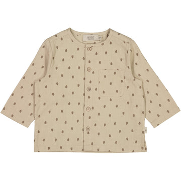Wheat Main Langarm-Shirt Jamie Shirts and Blouses 0074 gravel sprucecone