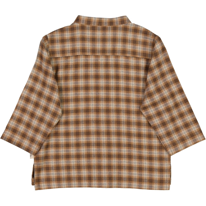 Wheat Langarm-Shirt Laust Shirts and Blouses 3013 hazel check
