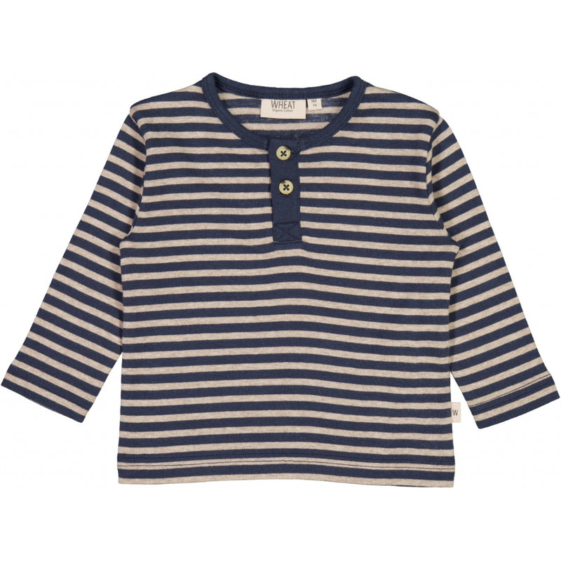 Wheat Langarm-Shirt Morris Jersey Tops and T-Shirts 1452 sea storm stripe