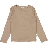 Wheat Langarm-Shirt Nor Jersey Tops and T-Shirts 3323 affogato stripe