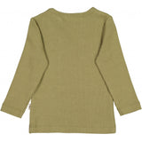 Wheat Langarm-Shirt Nor Jersey Tops and T-Shirts 4214 olive