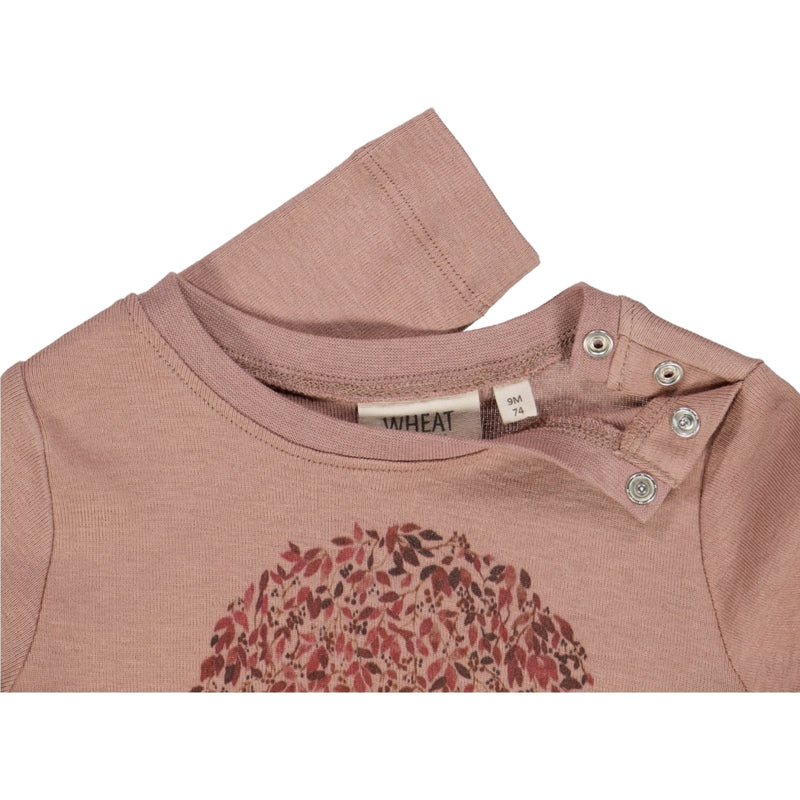 Wheat Langarm-Shirt mit Baum Jersey Tops and T-Shirts 2411 powder brown