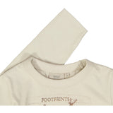 Wheat Langarm-Shirt mit Fußabdrücken Jersey Tops and T-Shirts 3140 fossil