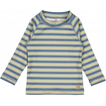 Wheat Main Langarm Badeshirt Dilan Swimwear 9088 bluefin stripe