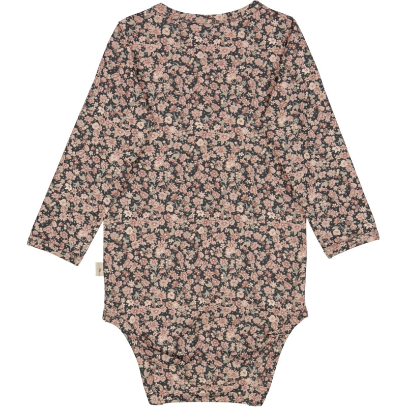 Wheat Langarmbody Liv Underwear/Bodies 0036 winter flowers